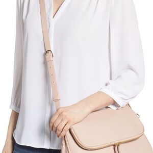 Kara Pebble Leather Shoulder Bag from Nordstrom